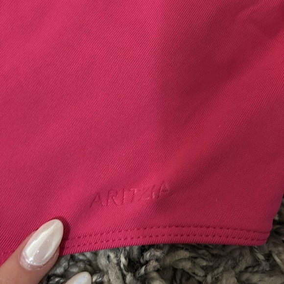 Aritzia Contour Bright Pink Bodysuit - Picture 3 of 4